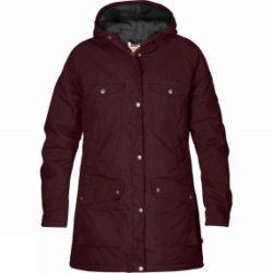 Fjallraven Womens Greenland Winter Parka Dark Garnet